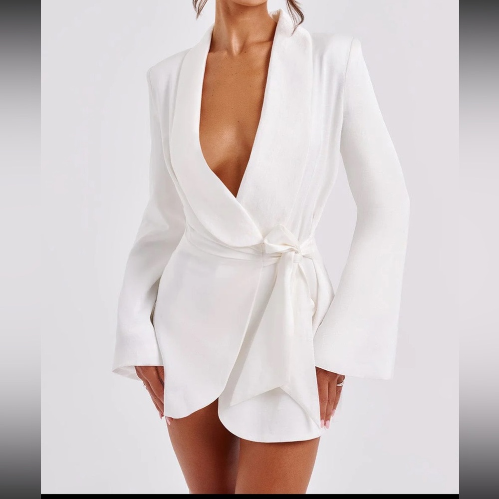 Babyboo JALENA MINI DRESS - IVORY NWT XS